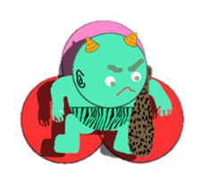 Cute demon! sticker #3748211