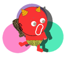 Cute demon! sticker #3748212