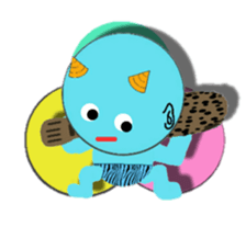 Cute demon! sticker #3748214