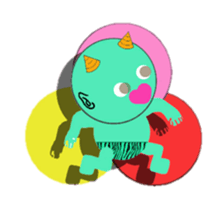 Cute demon! sticker #3748216