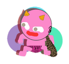 Cute demon! sticker #3748218