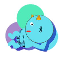 Cute demon! sticker #3748219