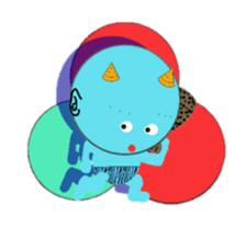 Cute demon! sticker #3748224