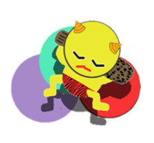 Cute demon! sticker #3748225