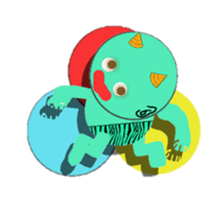 Cute demon! sticker #3748226