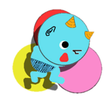 Cute demon! sticker #3748229