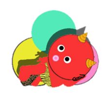 Cute demon! sticker #3748232