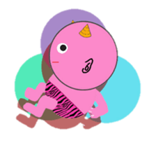 Cute demon! sticker #3748238