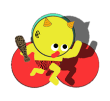 Cute demon! sticker #3748240