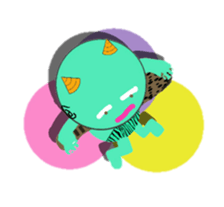 Cute demon! sticker #3748241