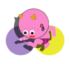 Cute demon! sticker #3748243