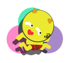 Cute demon! sticker #3748245