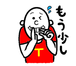 T shirtman2 sticker #3748261