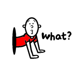 T shirtman2 sticker #3748264