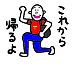 T shirtman2 sticker #3748278