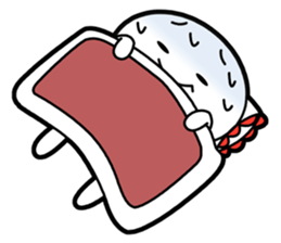 A weakling boy sticker #3748315