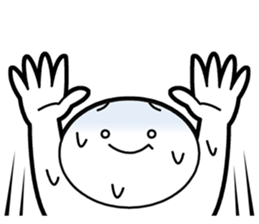 A weakling boy sticker #3748323