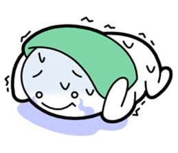 A weakling boy sticker #3748324