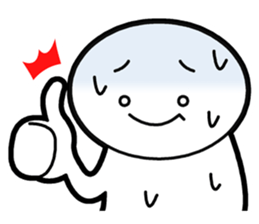 A weakling boy sticker #3748326