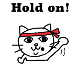 The cats with a mole on their face sticker #3748432