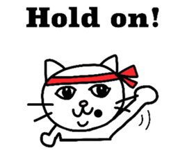 The cats with a mole on their face sticker #3748432