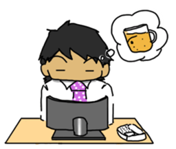 I'm businessman sticker #3748458