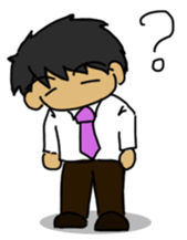 I'm businessman sticker #3748467