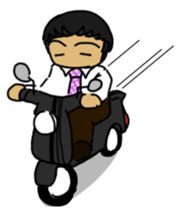I'm businessman sticker #3748470
