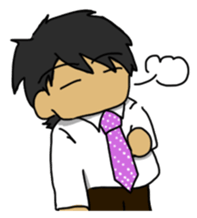 I'm businessman sticker #3748477