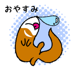 ferret couple sticker #3748764