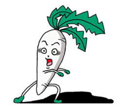 Of yellowtail radish Britney Daichan sticker #3749126