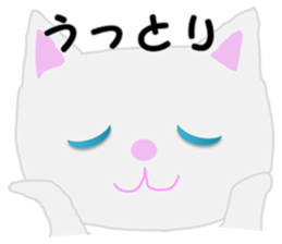 Stickers of  "NEKOBEE and White Cat" sticker #3749503