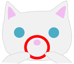 Stickers of  "NEKOBEE and White Cat" sticker #3749505