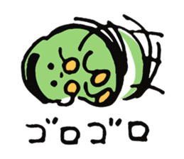 Uncle of broad beans sticker #3749779