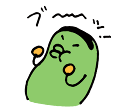 Uncle of broad beans sticker #3749780