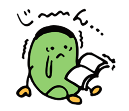 Uncle of broad beans sticker #3749793