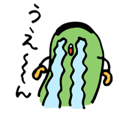 Uncle of broad beans sticker #3749796