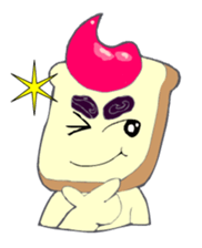 The Cute Toast Boy sticker #3749887
