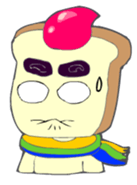 The Cute Toast Boy sticker #3749888