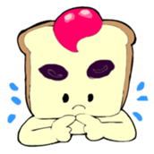 The Cute Toast Boy sticker #3749894
