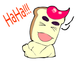 The Cute Toast Boy sticker #3749898