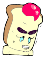 The Cute Toast Boy sticker #3749899