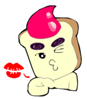 The Cute Toast Boy sticker #3749908