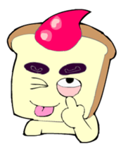 The Cute Toast Boy sticker #3749909