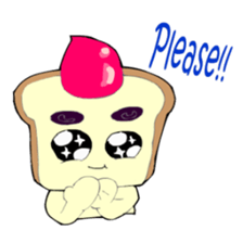 The Cute Toast Boy sticker #3749913
