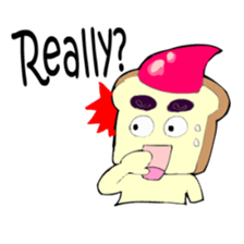 The Cute Toast Boy sticker #3749916
