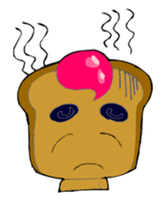 The Cute Toast Boy sticker #3749919