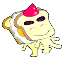 The Cute Toast Boy sticker #3749920
