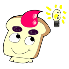 The Cute Toast Boy sticker #3749923