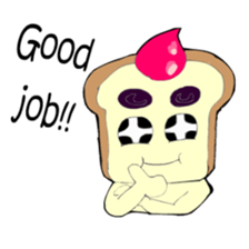 The Cute Toast Boy sticker #3749924
